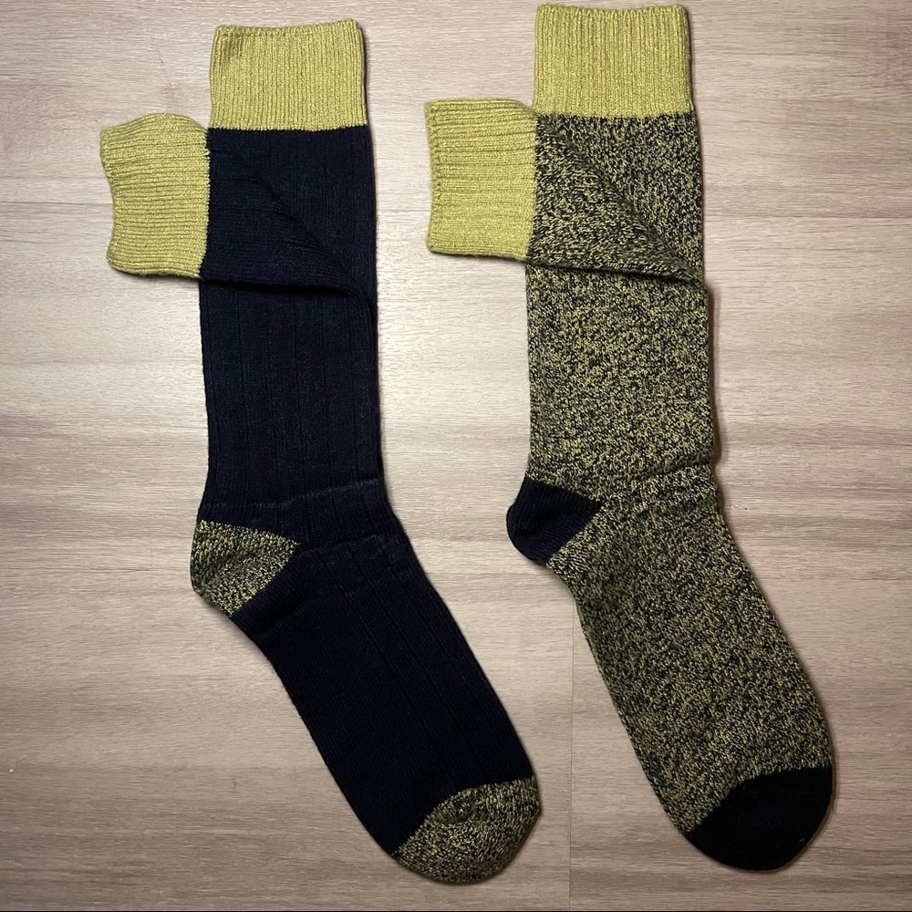 New Men’s Cashmere Blend Socks 2-Pack